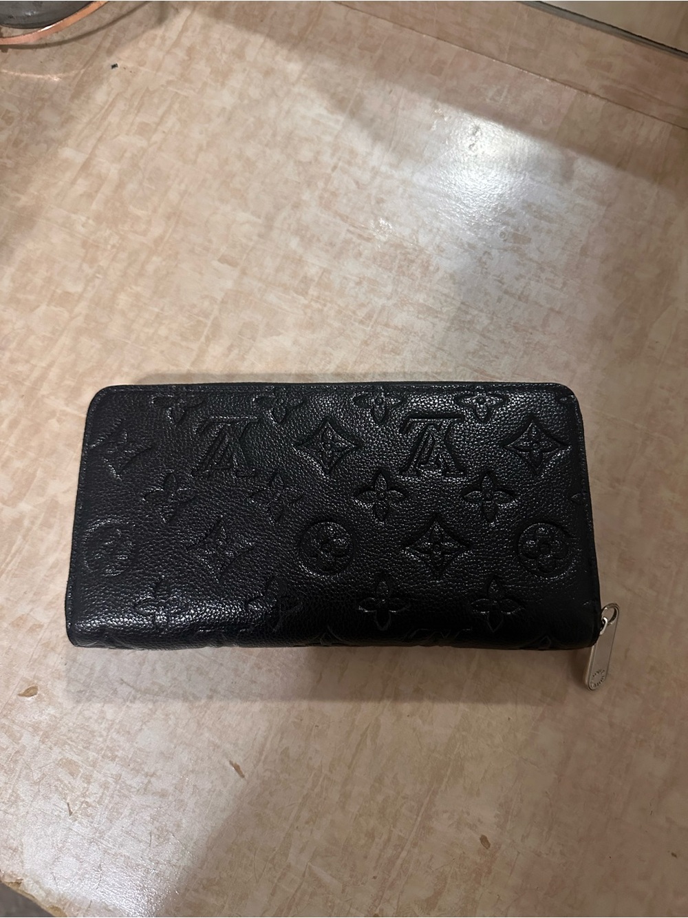 Louis Vuitton Zippy Wallet in Monogram Empreinte Leather